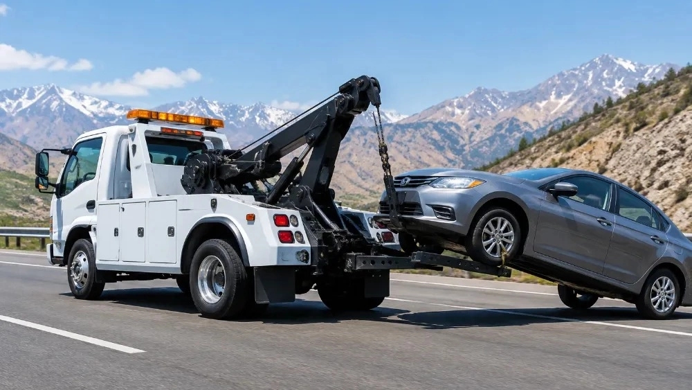 Transporting a car with a tow truck in Abek and Karaj Transporting a car with a tow truck in Abek and Karaj